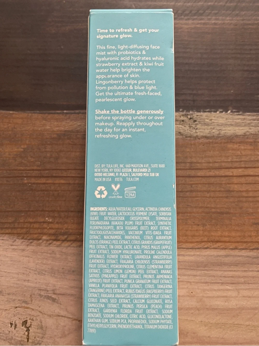 TULA Signature Glow Refreshing & Brightening Face Mist